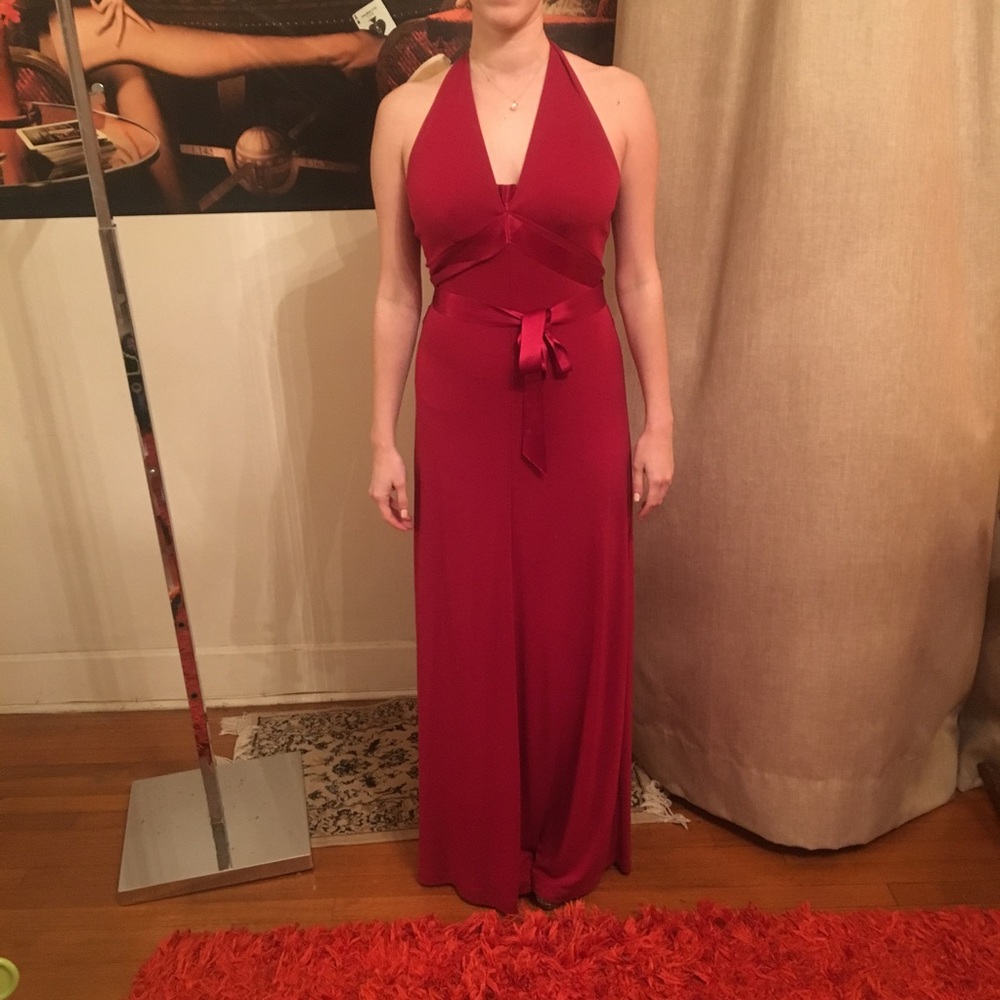 BCBG red dress
